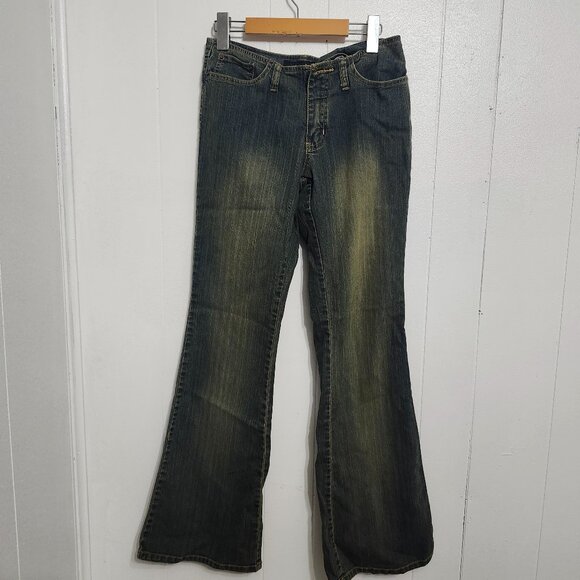 Angels Y2K Flare Leg Jean size 28"x30" - Picture 1 of 5